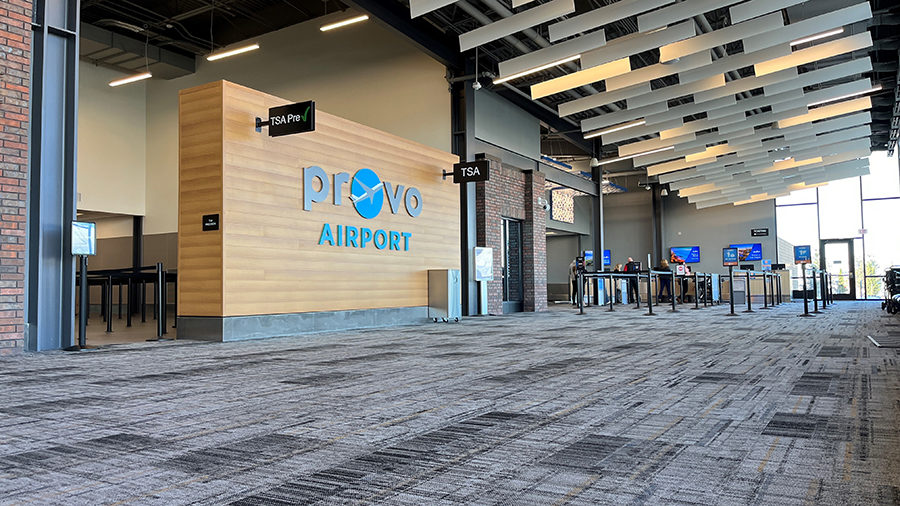 FILE: The Provo Airport is beyond capacity, and plans are being made for increased service and more...
