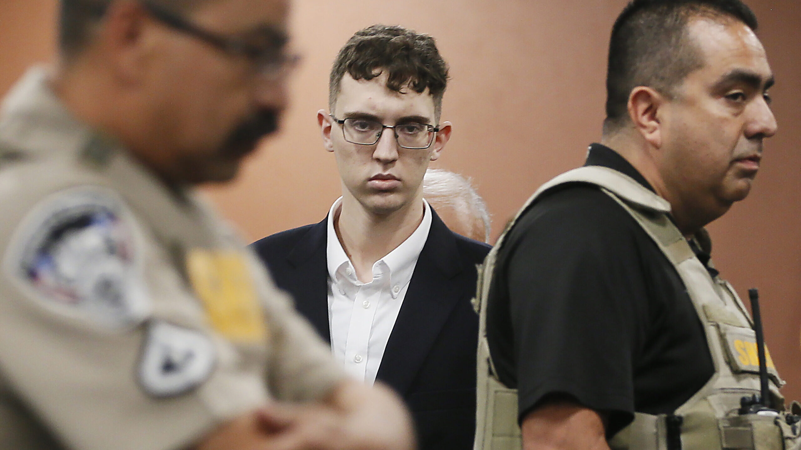 EL PASO, Texas (AP) — A white gunman who killed 23 people in a racist attack on Hispanic shoppers...