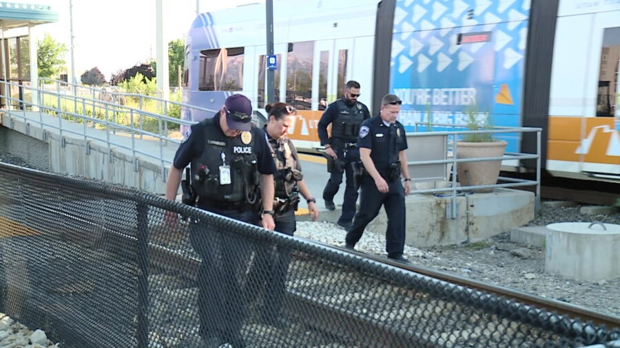 Unified and Utah Transit Authority police searching for the gun used in the alleged shooting. (KSL ...