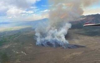 TOOELE COUNTY, Utah -- A fire in Tooele County near Ibapah is still burning strong after Utah Fire ...