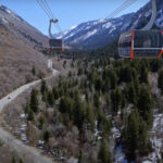 UDOT released an animated video Tuesday, June 29, 2021, that depicts what a gondola system would look like in Little Cottonwood Canyon. (UDOT)