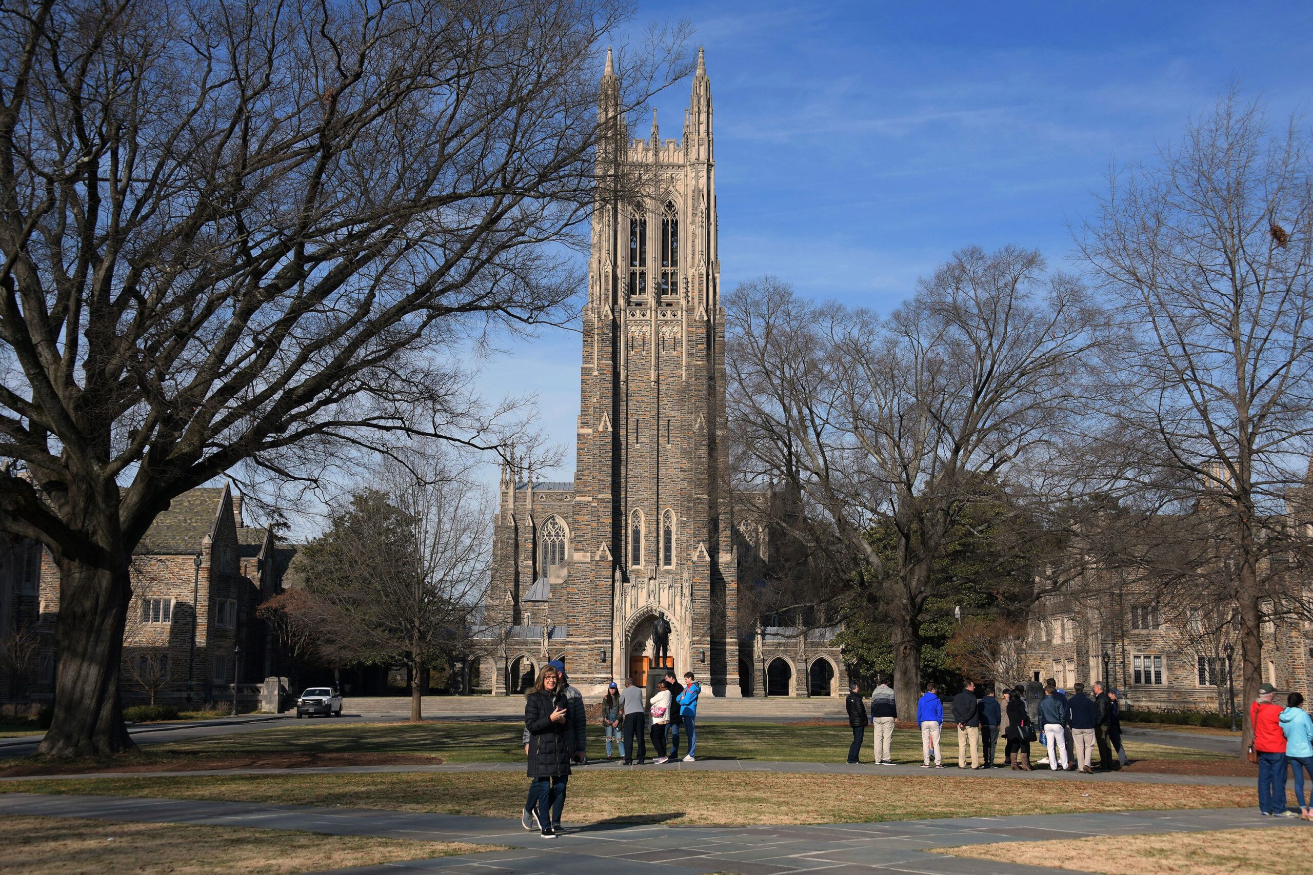uke University Chapel
Caption:	A general view of the Duke University Chapel is seen here on January...