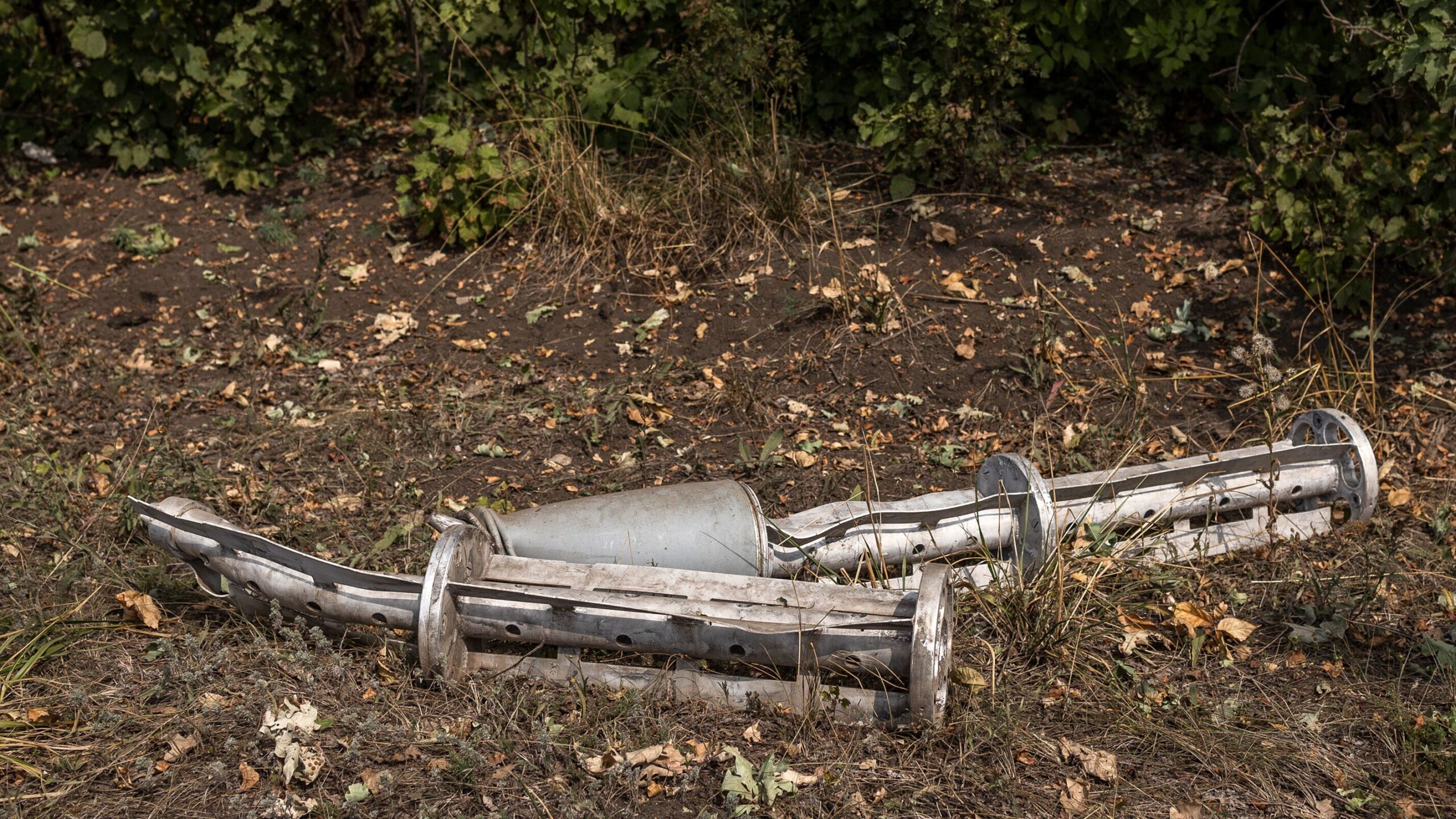Cluster Munitions Donetsk Ukraine
**This image is for use with this specific article only** Spent c...