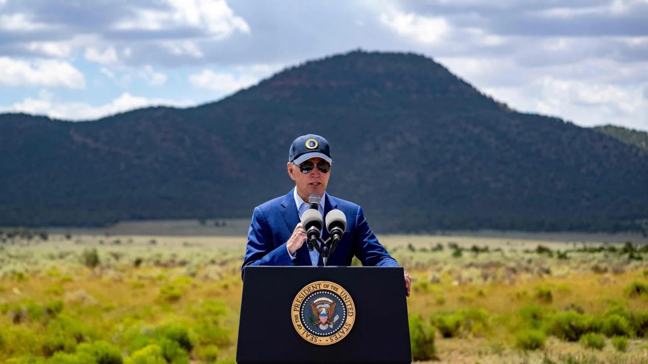 President Joe Biden discusses investments in conservation and protecting natural resources, and how...