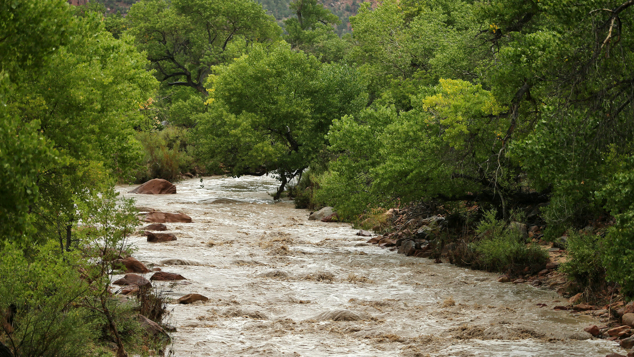 Sept. 2015, in Zion National Park, flood that left 3 dead and four missing in Zion National Park in...