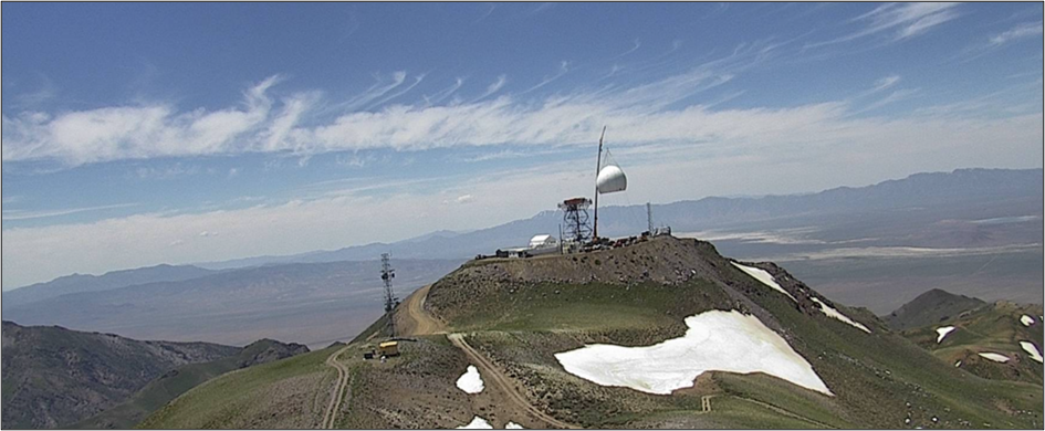 The Common Air Route Surveillance Radar, or CARSR, was replaced at Battle Mountain, Nevada, June 20...