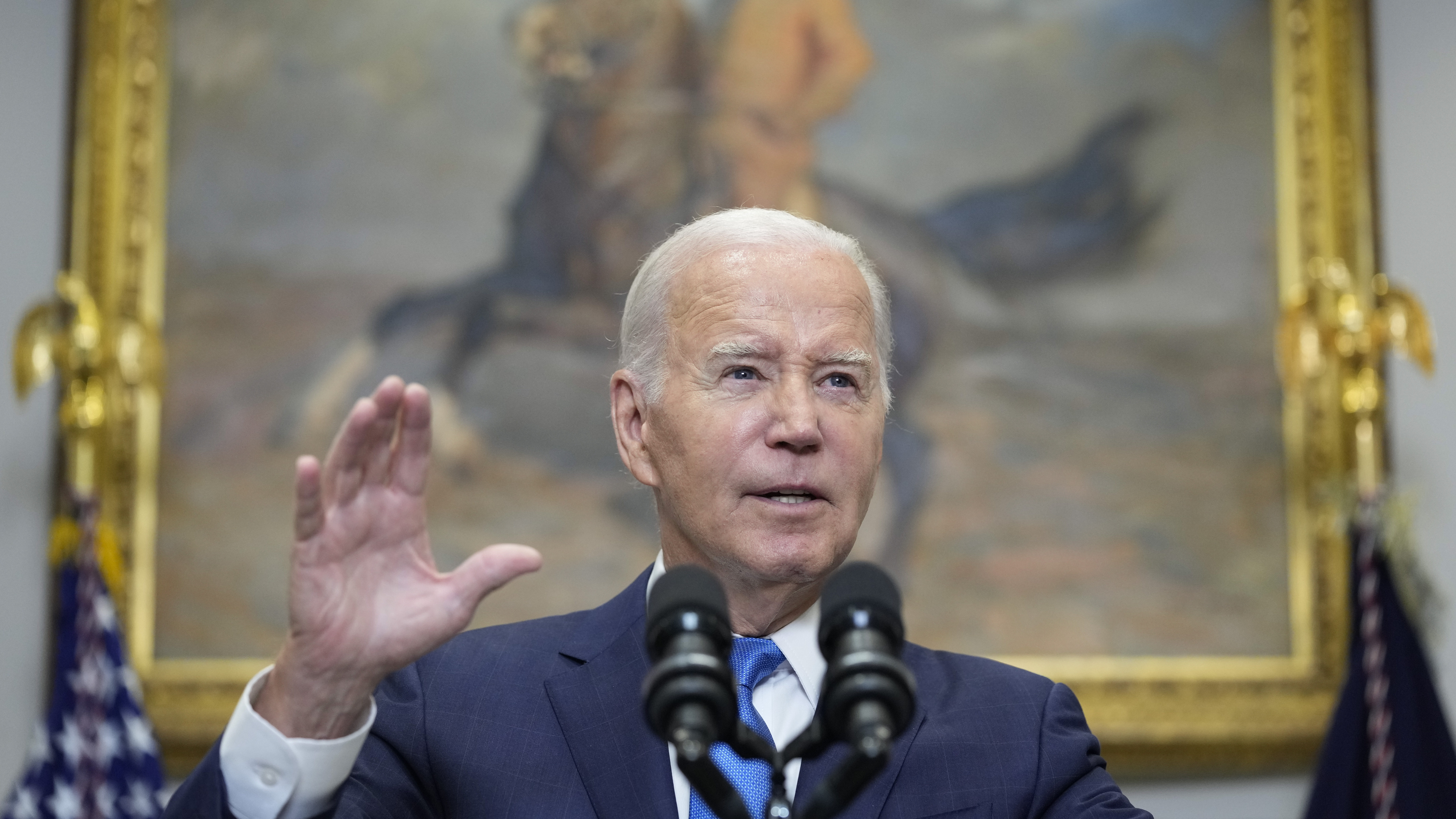 WASHINGTON (AP) — President Joe Biden said Sunday that American aid to Ukraine will keep flowing ...