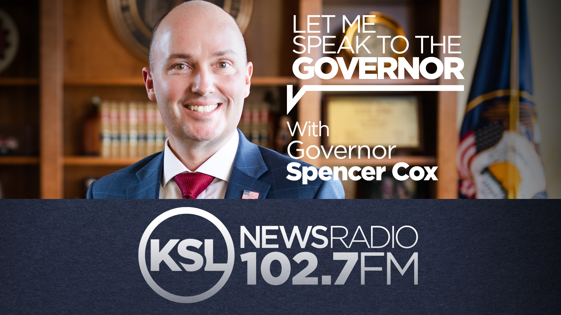 governor spencer cox joins on let me speak to the governor...