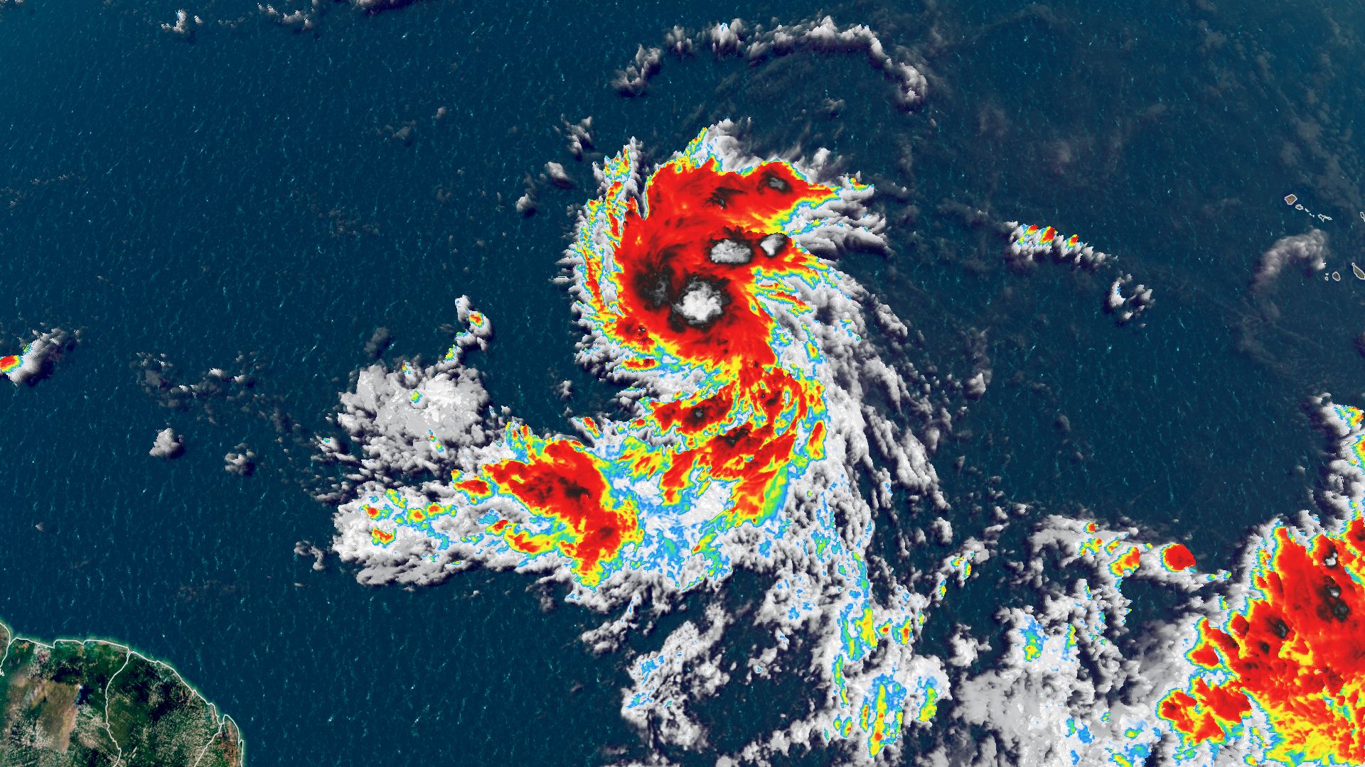 The Atlantic hurricane season's next big storm just took shape. Photo credit: CNN weather....