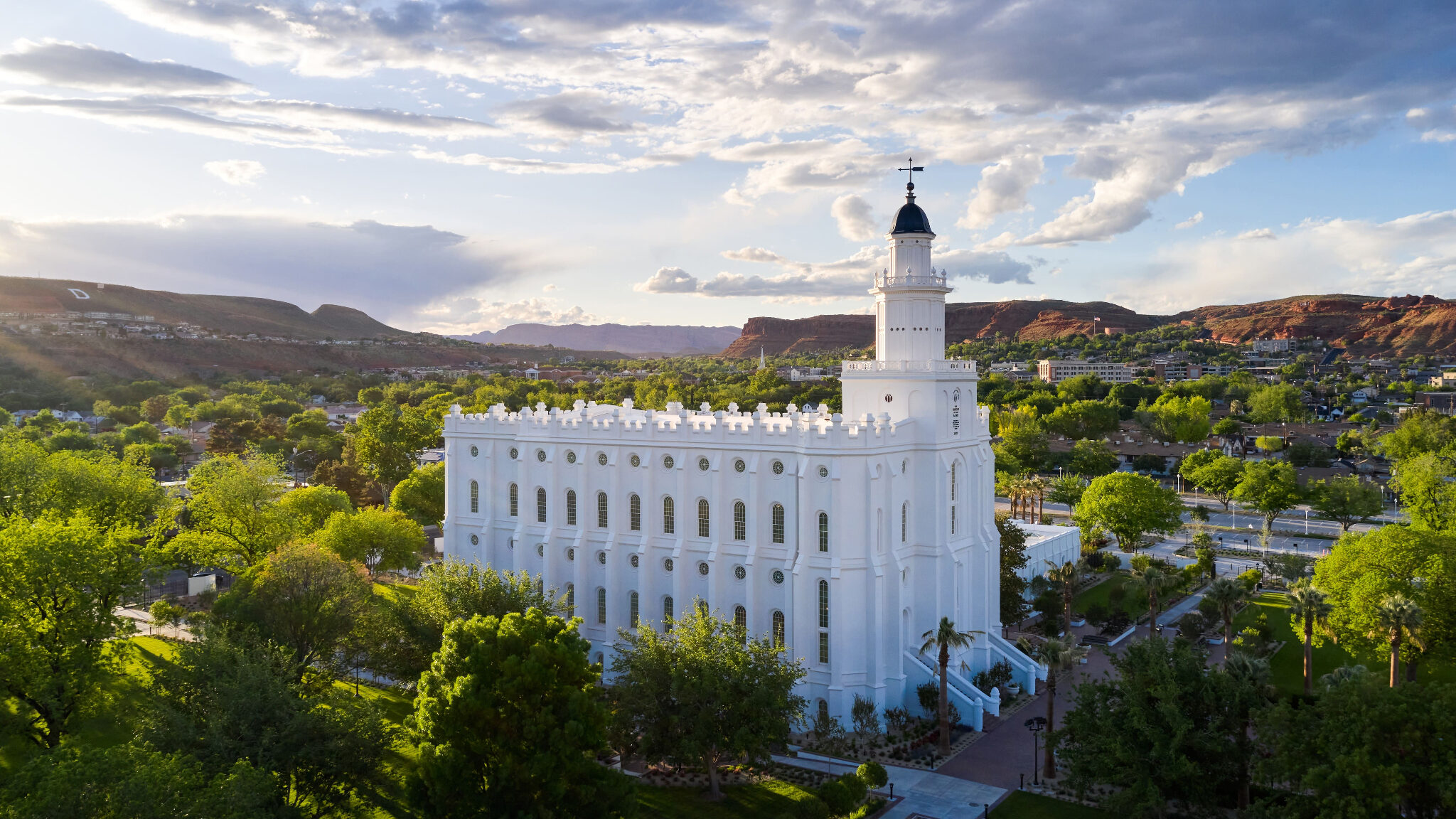 The St. George Utah Temple. Photo credit: The Church of Jesus Christ of Latter-day Saints....