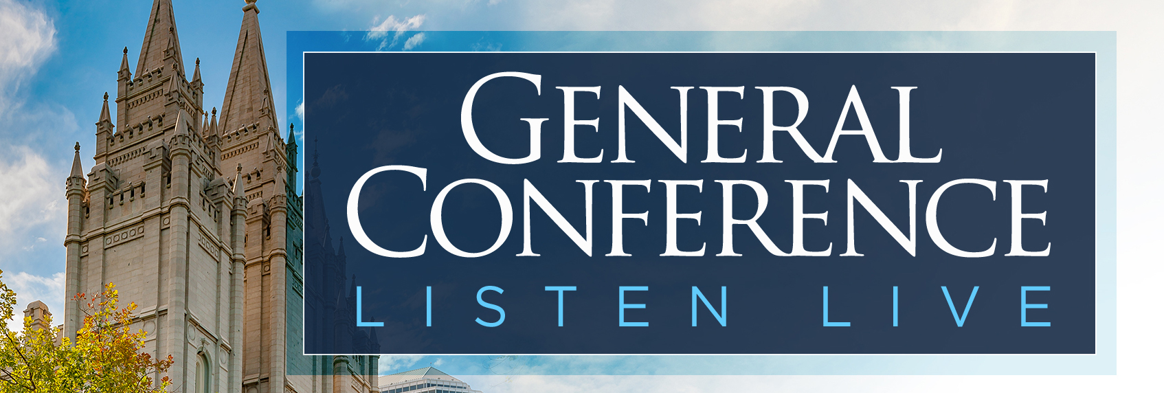 General Conference Title Graphic