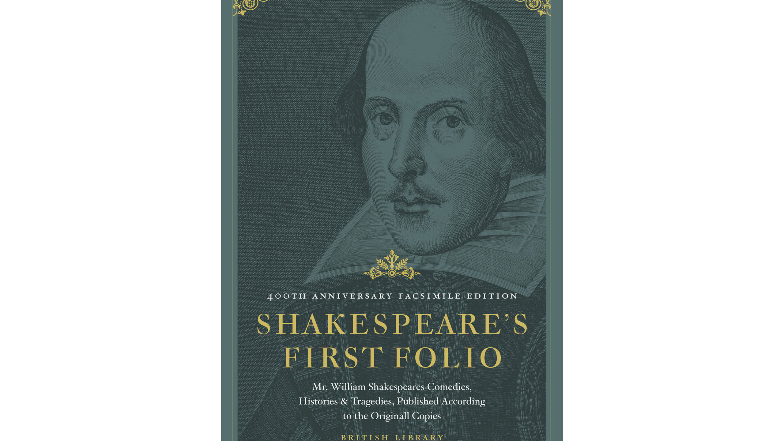 This cover image released by Rizzoli shows “Shakespeare's First Folio: 400th Anniversary Facsimil...