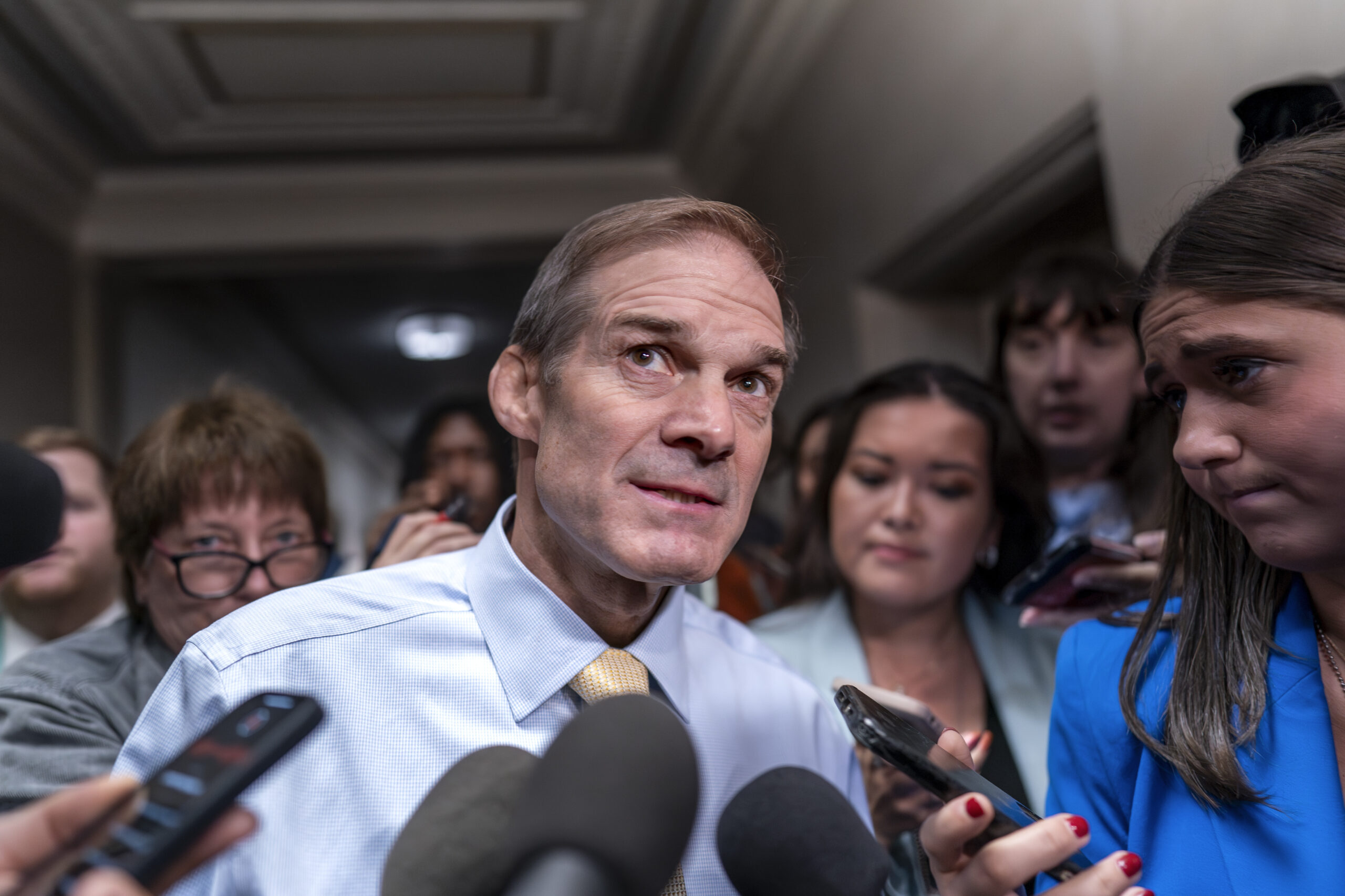 FILE - Rep. Jim Jordan, R-Ohio, chairman of the House Judiciary Committee and a staunch ally of for...