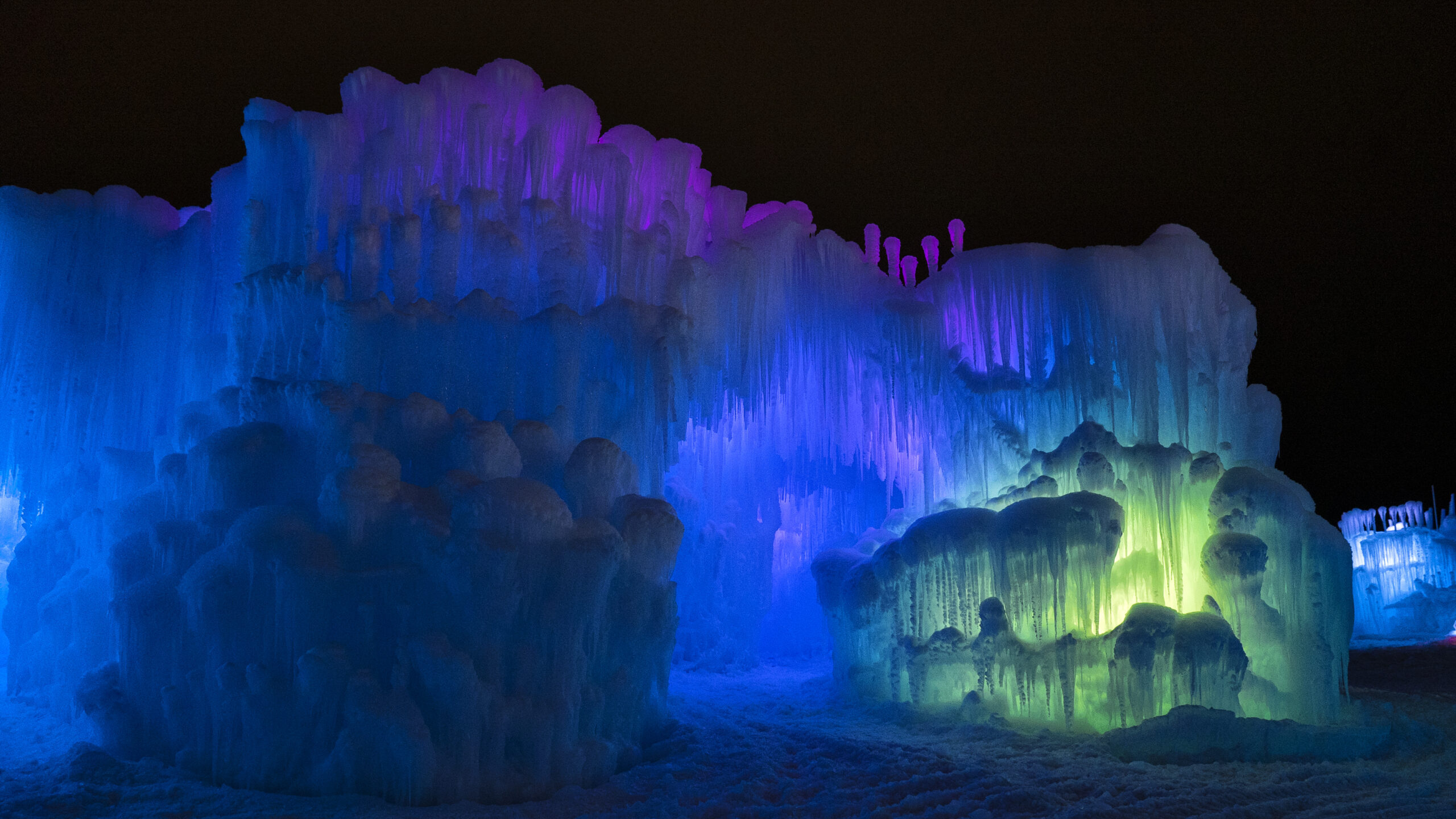 Ice Castles are returning to Midway with new features this season and construction is already under...