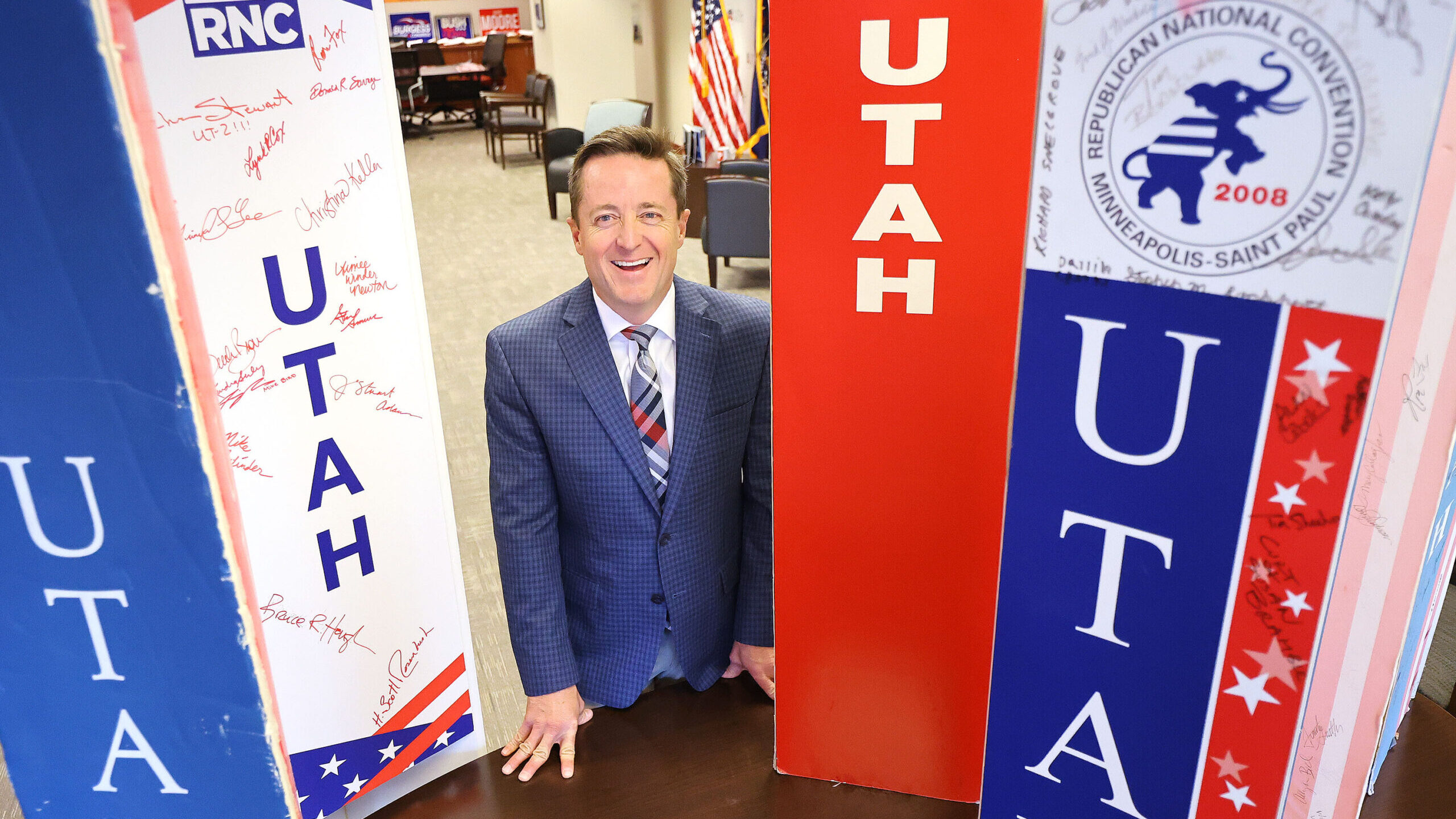 Derek Brown announces run for Utah Attorney General...