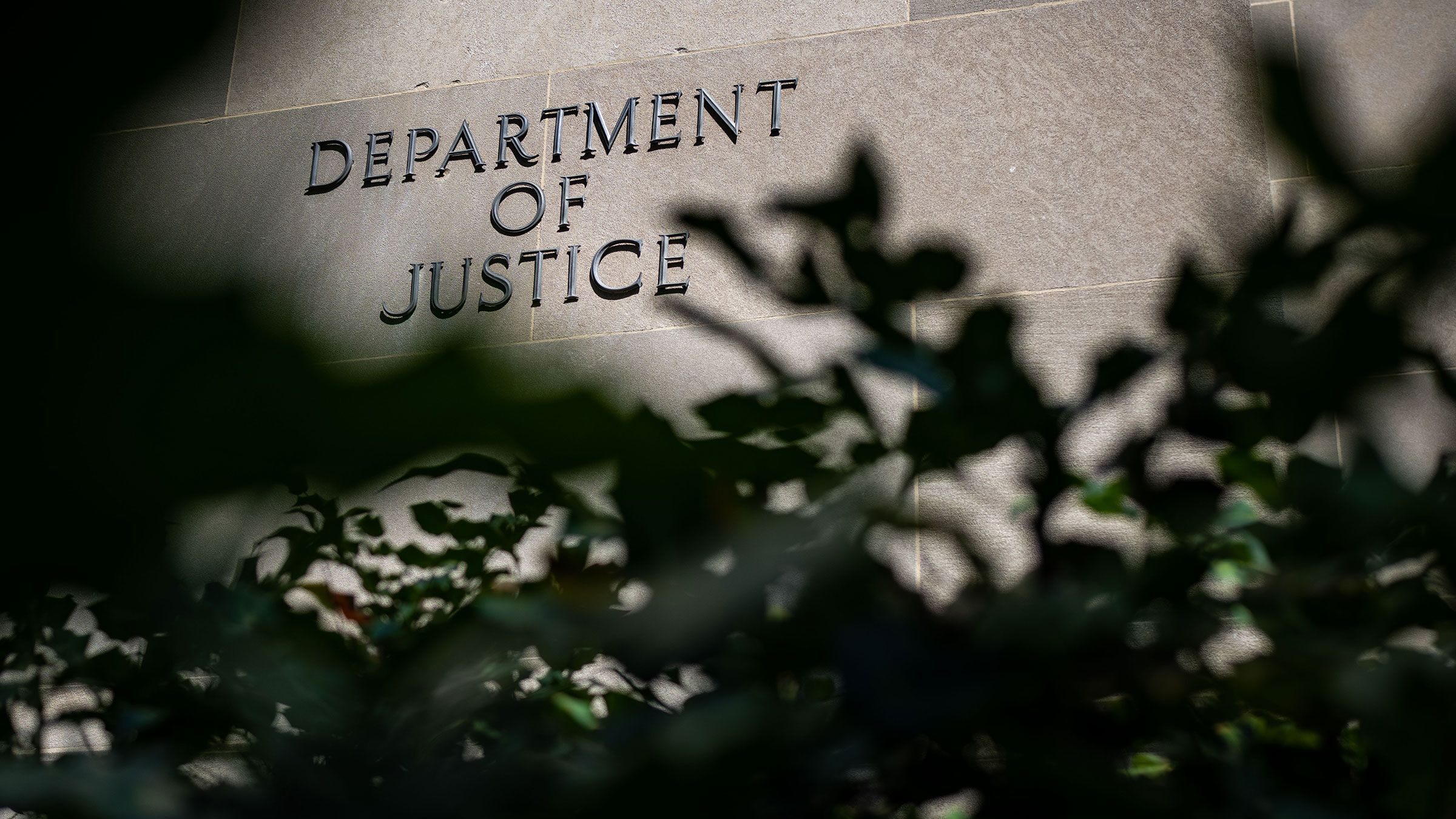 The US Department of Justice in 2022. Federal law enforcement officials are investigating reports o...