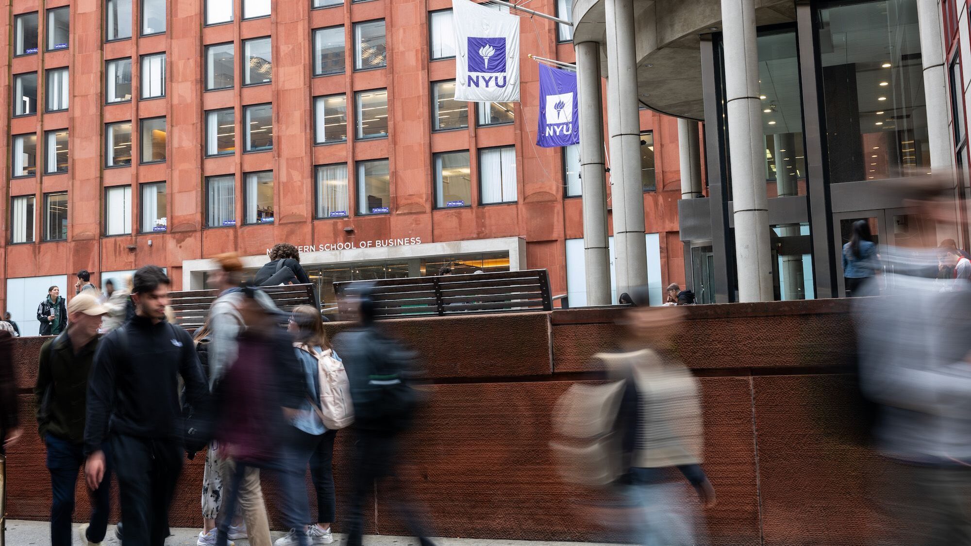 Three students say New York University in Manhattan is not listening to Jewish students complaining...