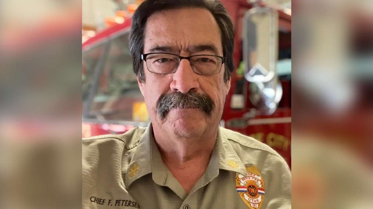 Along-time and well-known firefighter in Utah, Fitzgerland Petersen, has died after a battle with c...