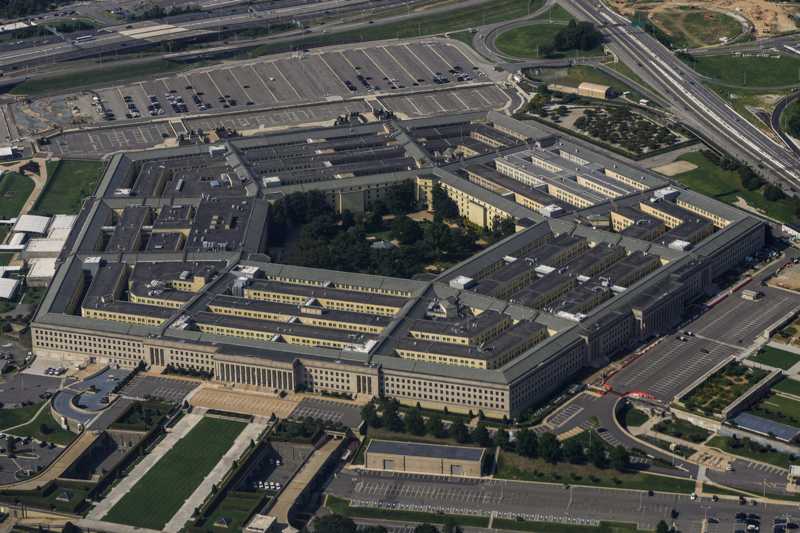 FILE - The Pentagon is seen on Sunday, Aug. 27, 2023, in Washington. (AP Photo/Carolyn Kaster, File...