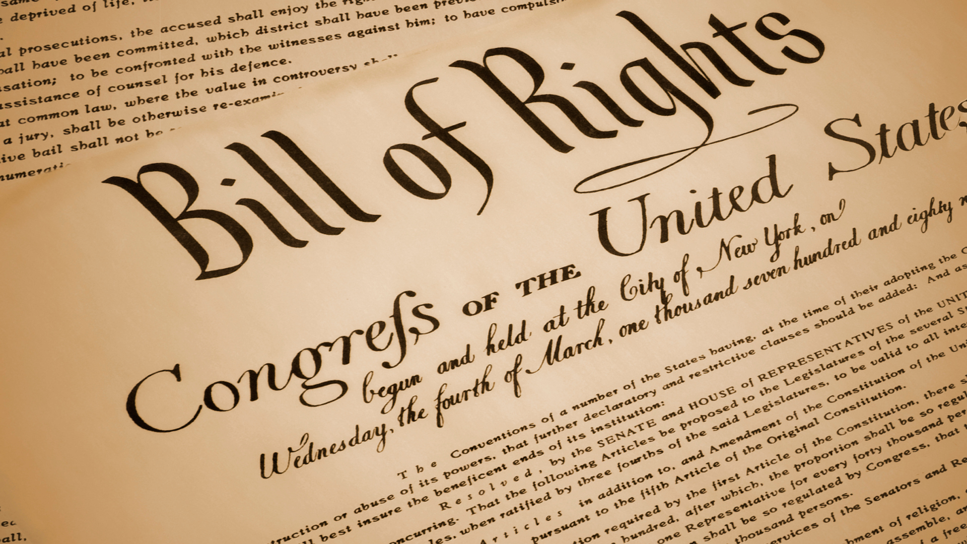 An image reading "Bill of Rights."...