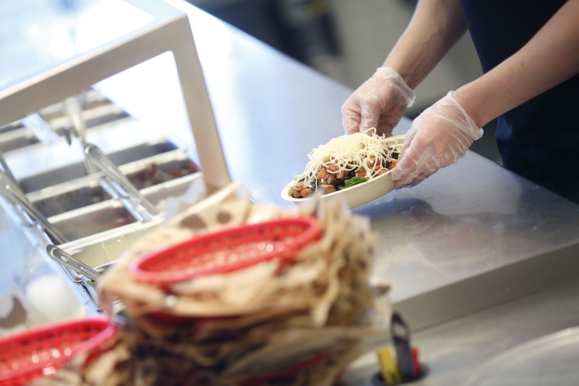 A customer who threw a burrito bowl in a Chipotle worker's face in September has been sentenced to ...