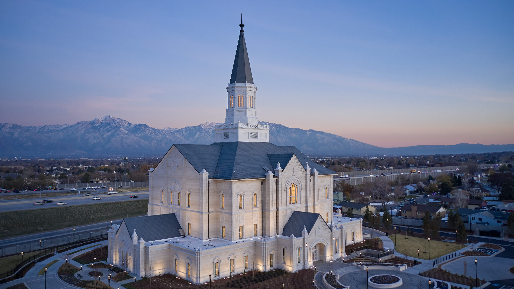 The Taylorsville, Utah Temple...