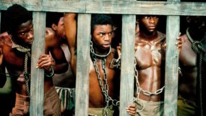 Roots," a miniseries about slavery, aired for eight consecutive nights, challenging viewers with its unflinching depiction of the cruelty faced by Kunta Kinte (LeVar Burton). (ABC/Getty Images via CNN)