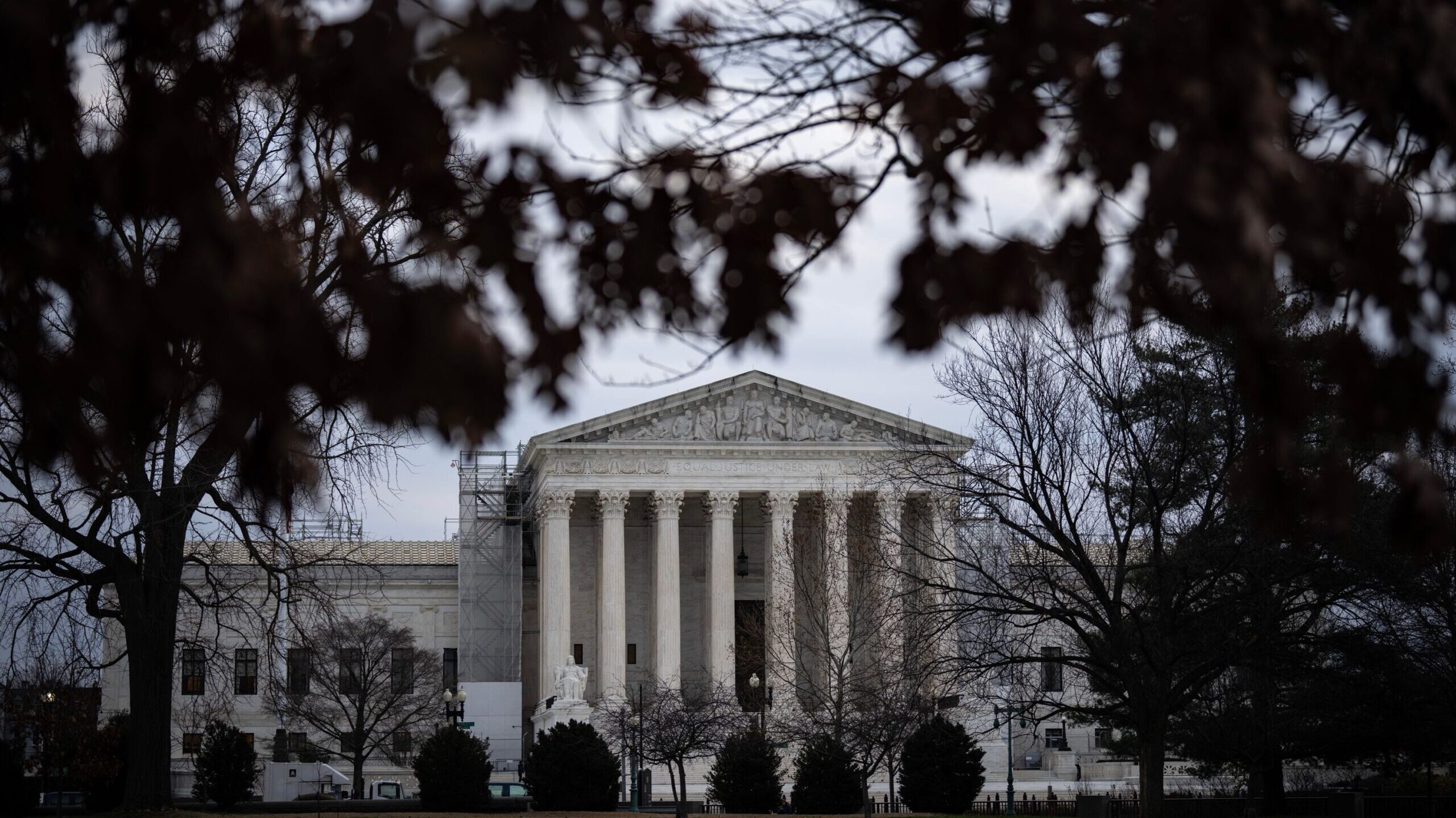 The US Supreme Court in Washington, DC....
