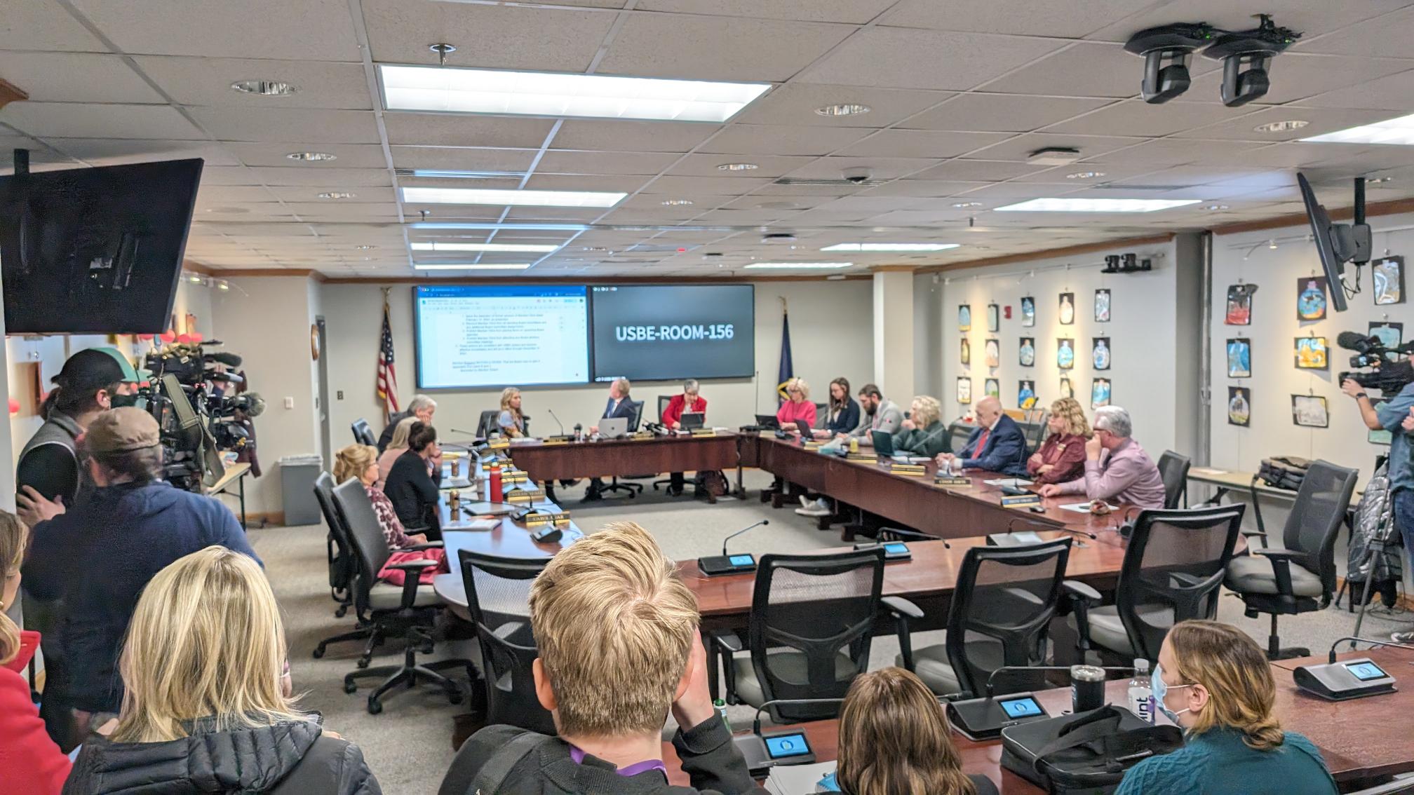 Utah Board of Education unanimously votes to censure Cline...