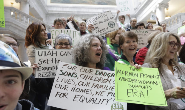A new proposal for lawmakers would have Utah ratify the ERA....