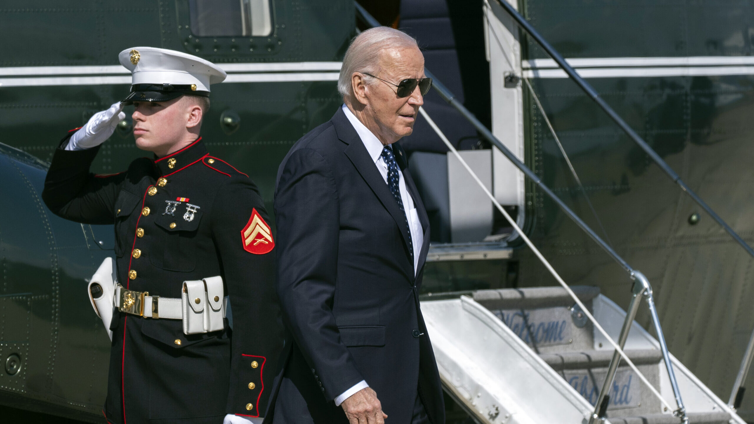 president biden shown, he and former president trump are visiting the border in texas...