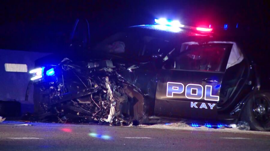 A Kaysville police officer stopped a wrong-way driver on I-15. (KSL TV)...