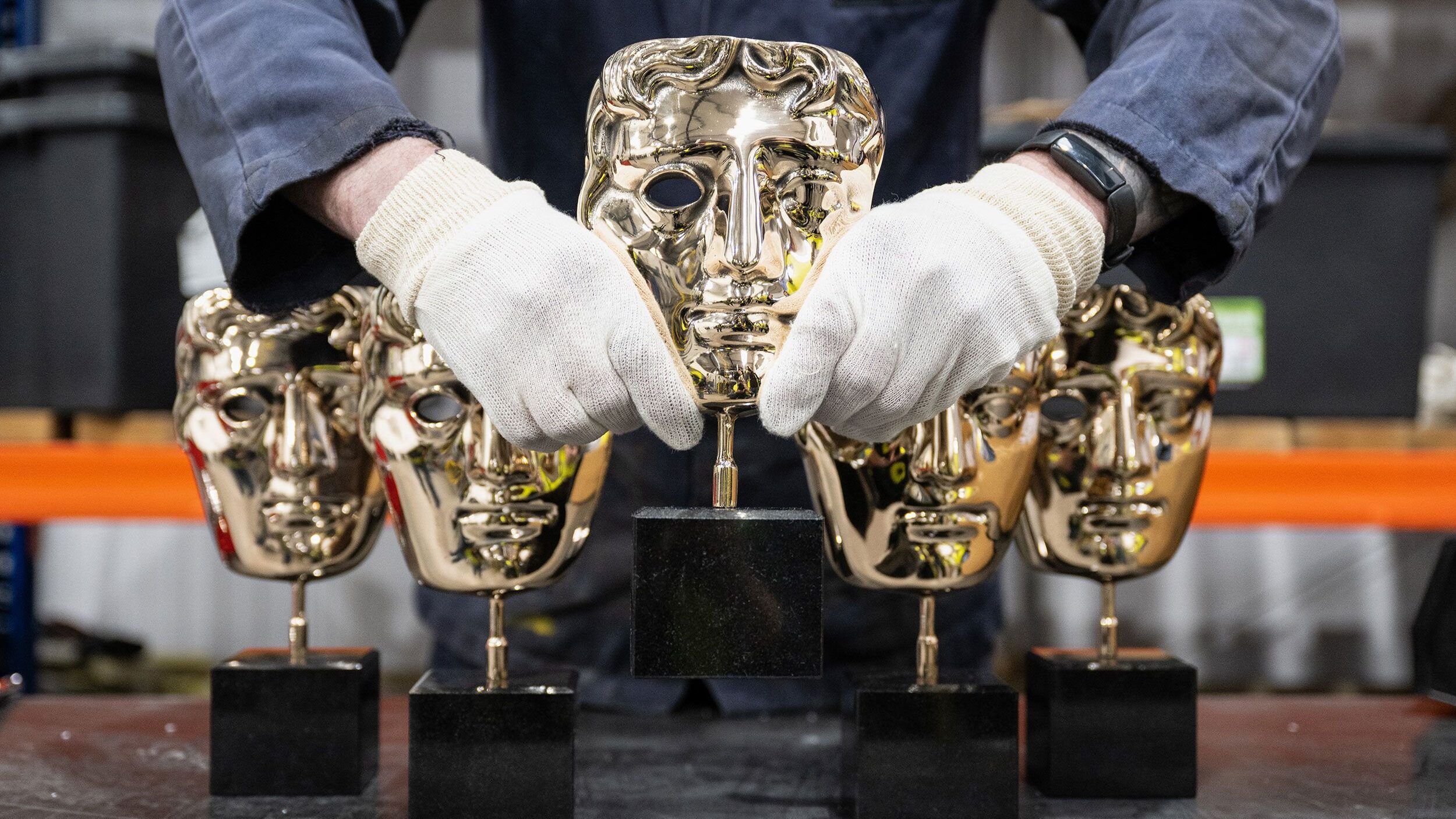 The 2024 BAFTA Film Awards are being presented on Sunday at the Royal Festival Hall in London, Engl...