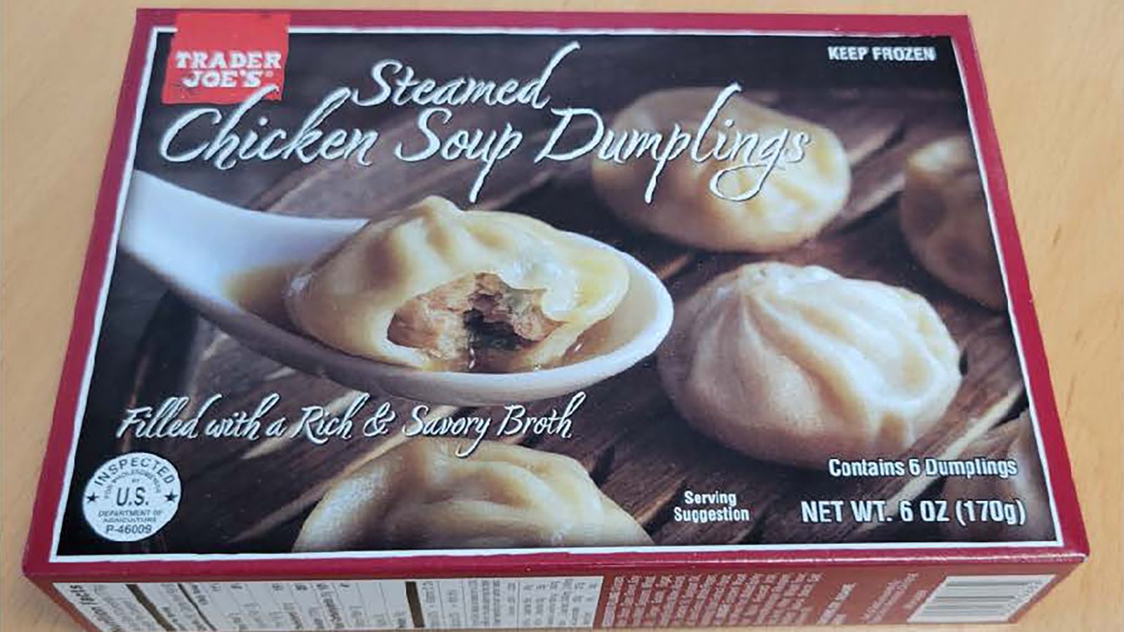 Thousands of pounds of Trader Joe's chicken soup dumplings have been recalled due to possible conta...
