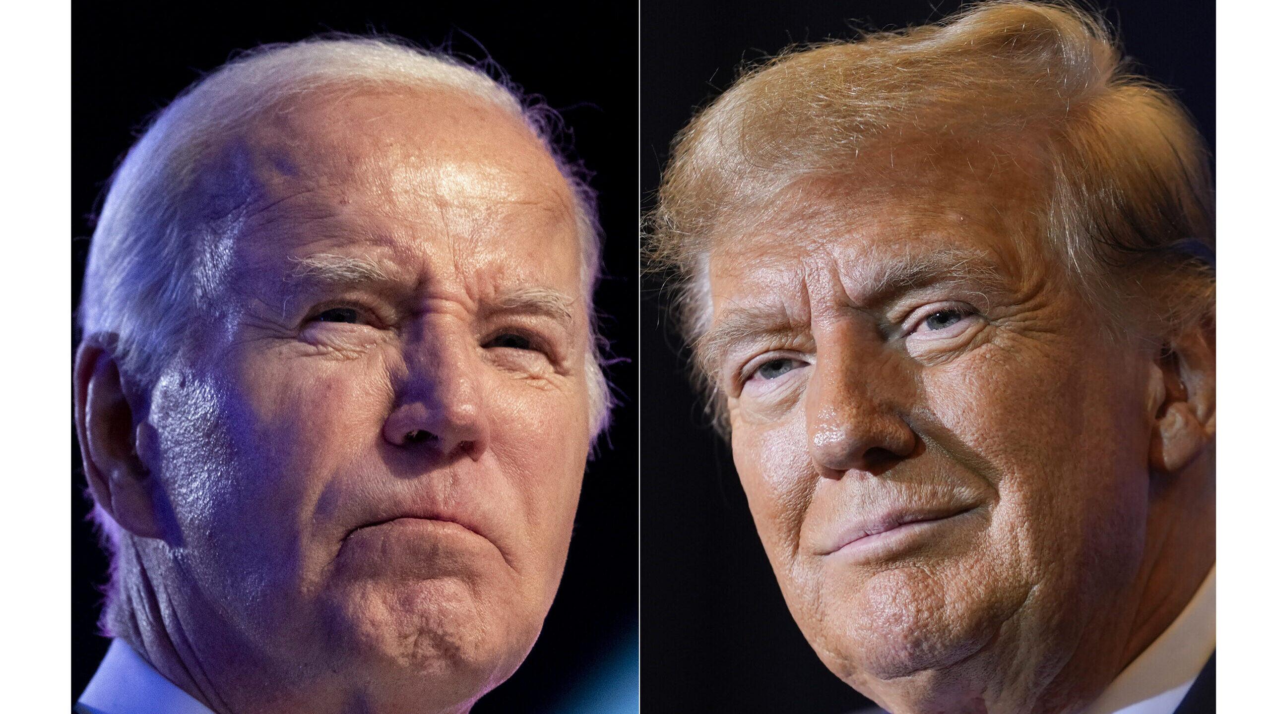 none of the above voters dislike both president biden, pictured left, and former president trump, p...