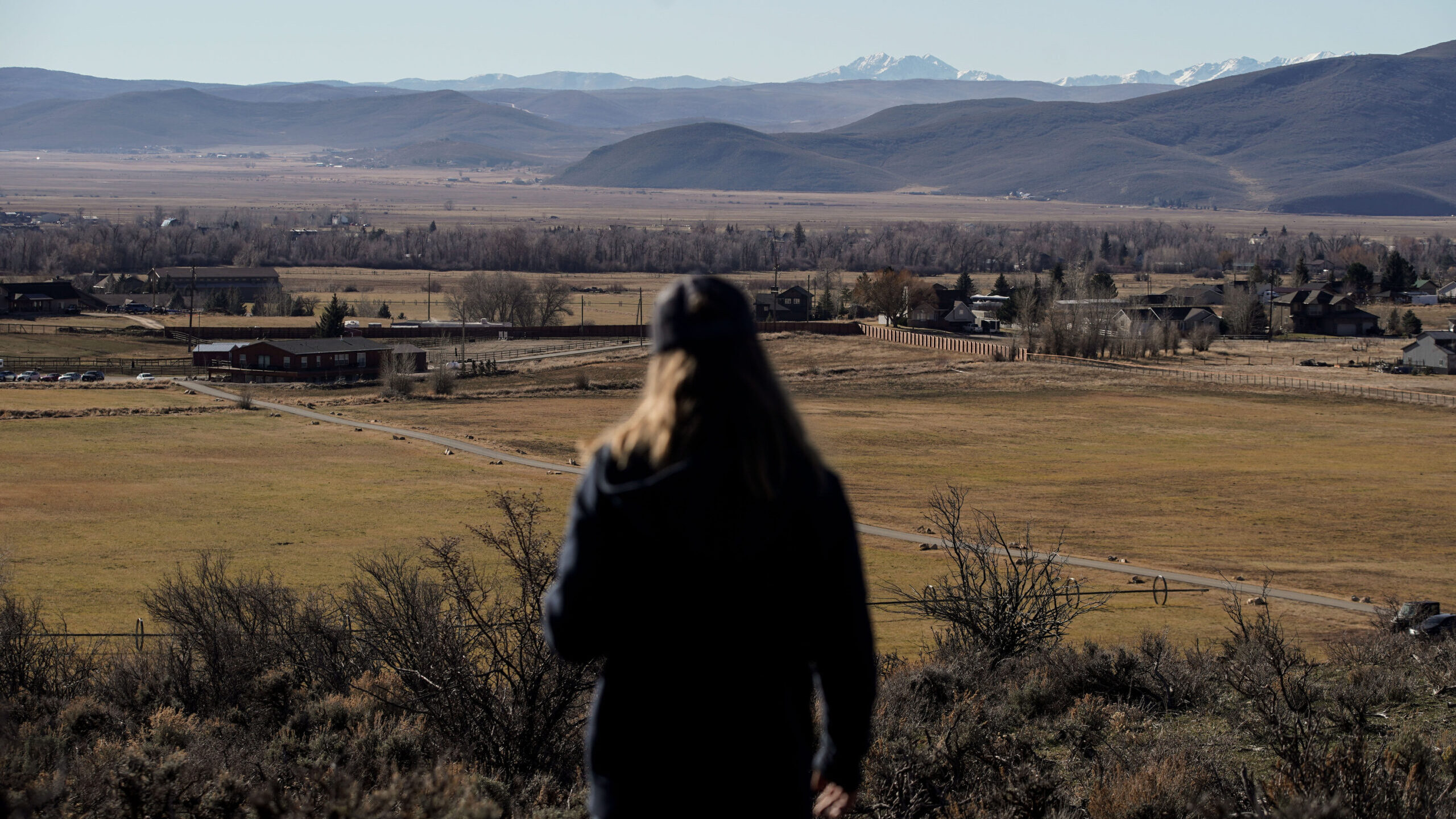 FILE: 8D Ranch is pictured as owner Kris Getzie walks down a hill at the ranch in Oakley, Summit Co...