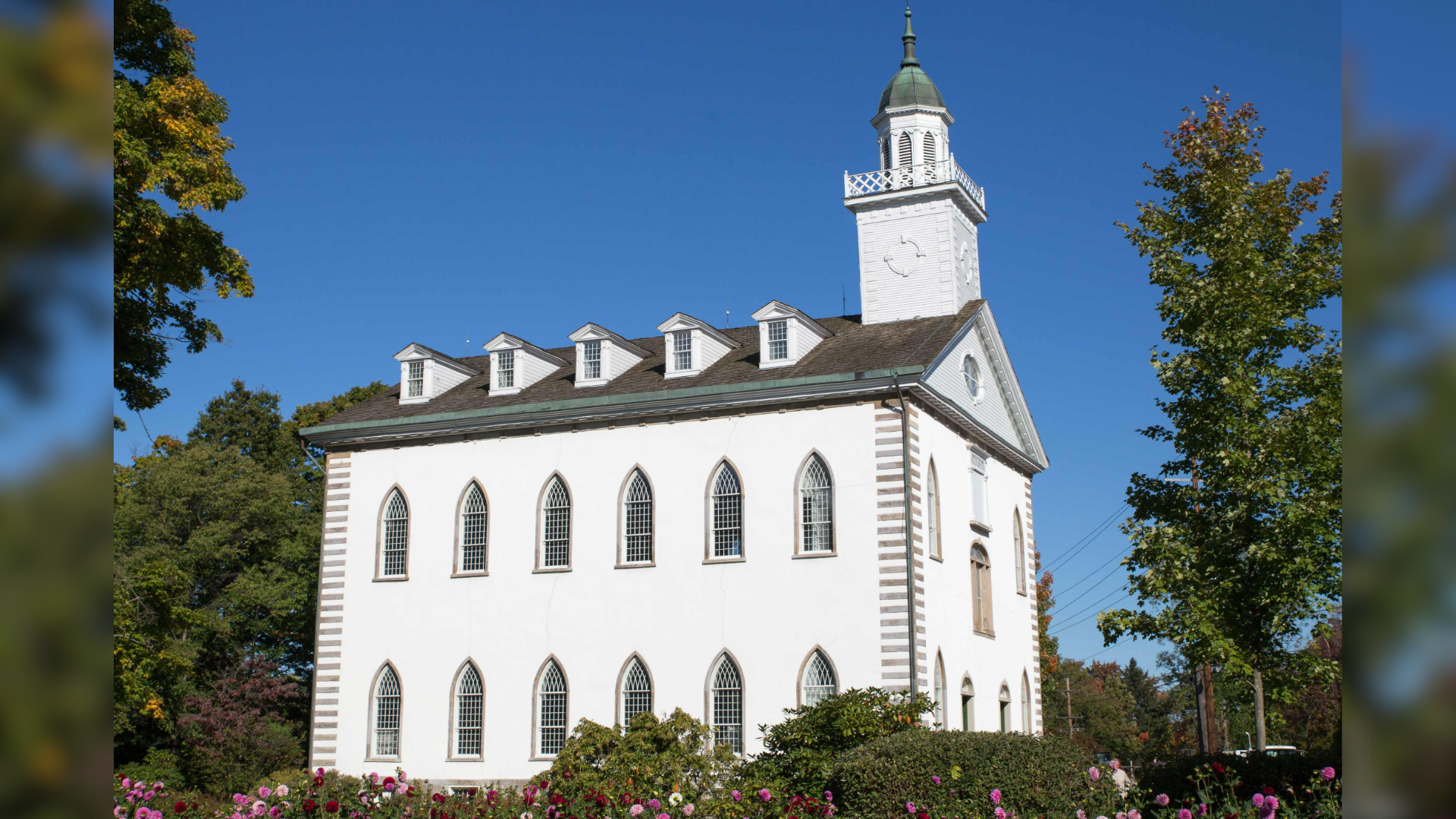 The Kirtland Temple pictured, which was bought by The Church of Jesus Christ of Latter-day Saints...