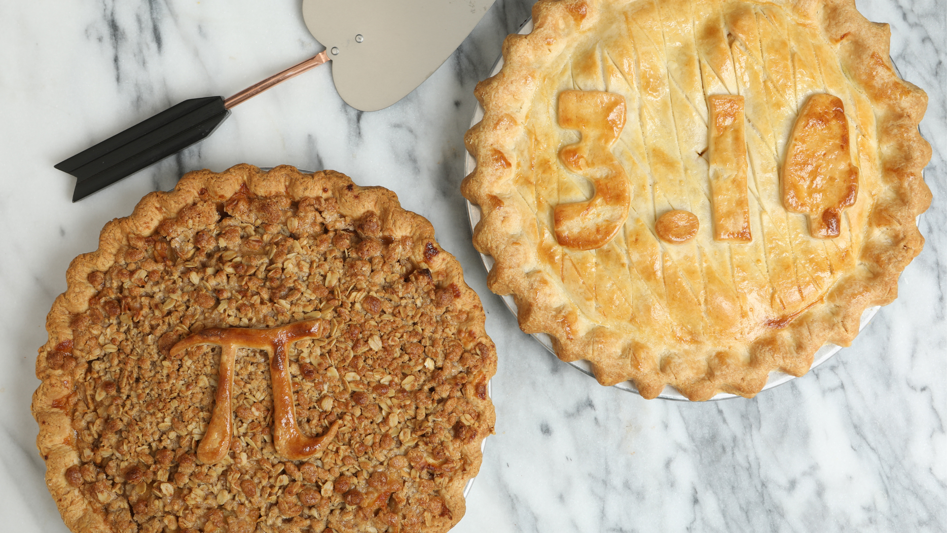 pi day themed pies...