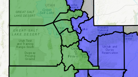 code blue alert issued for multiple northern Utah counties...