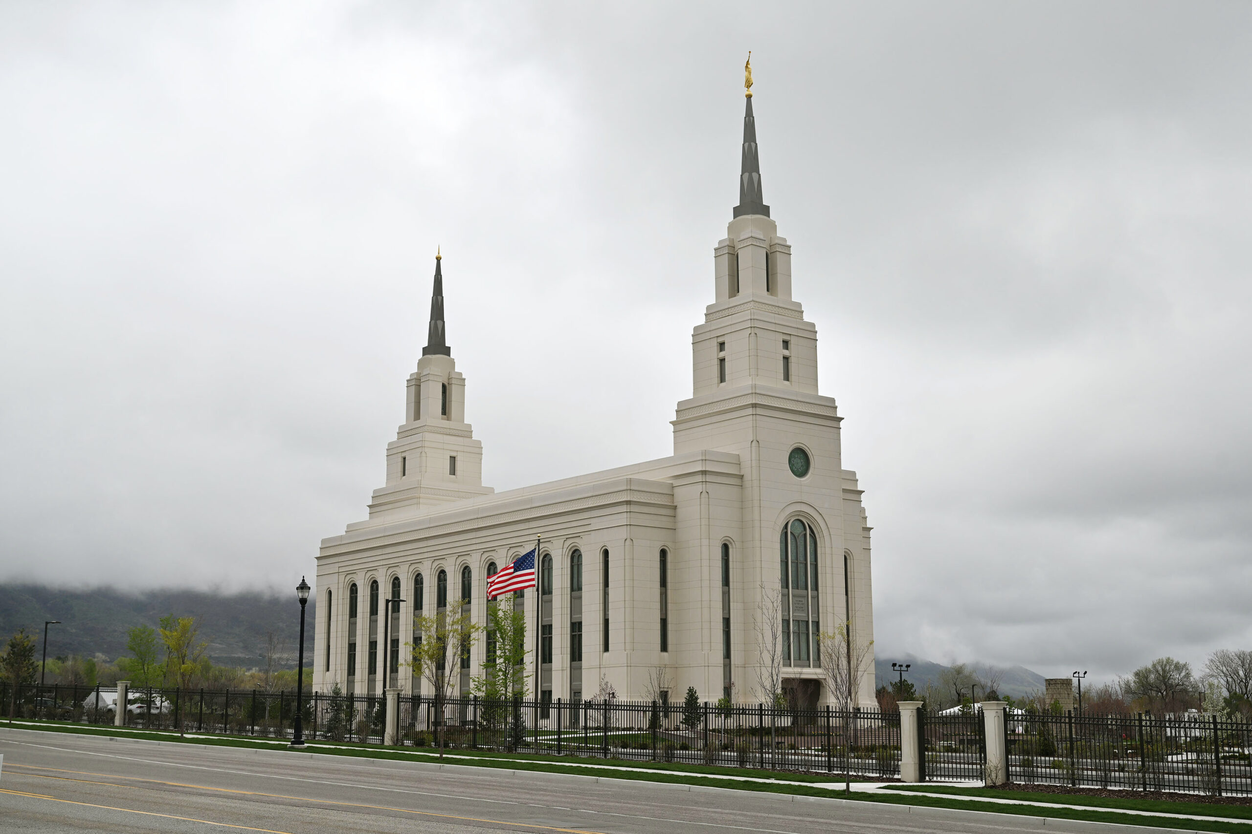 Media representatives get a chance to tour the Layton Temple on Monday, April 15, 2024....