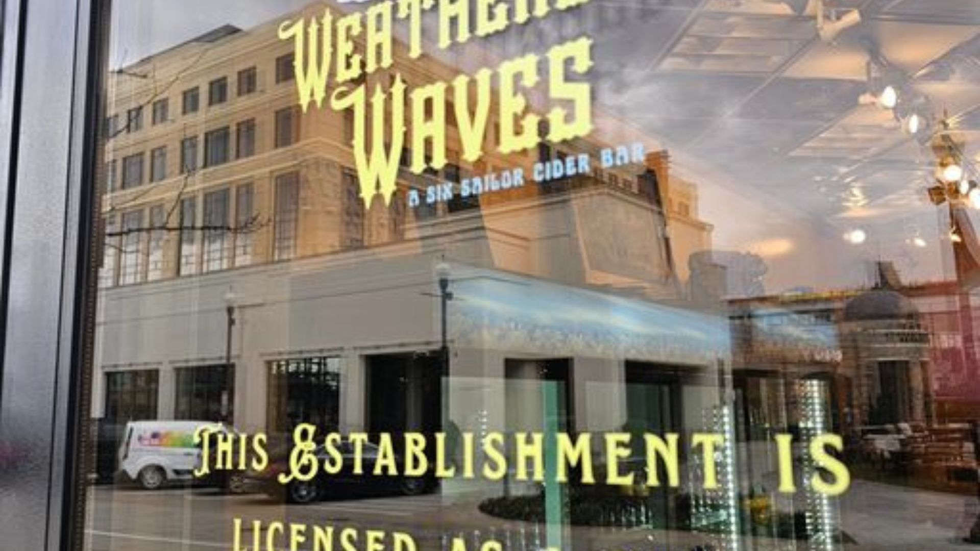 The Utah Attorney General's office said Weathered Waves, a bar that posted a notice saying it would...