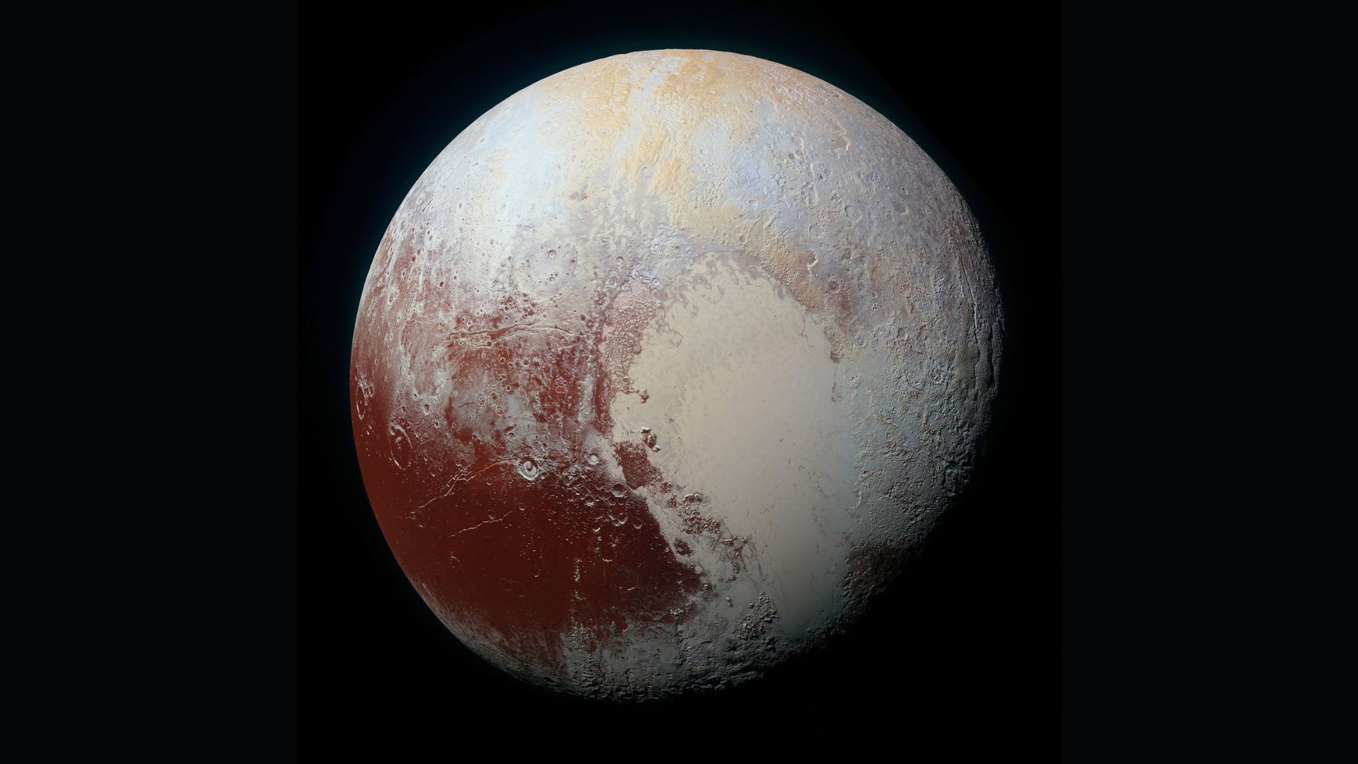 The New Horizons spacecraft took an image of Pluto's heart on July 14, 2015....