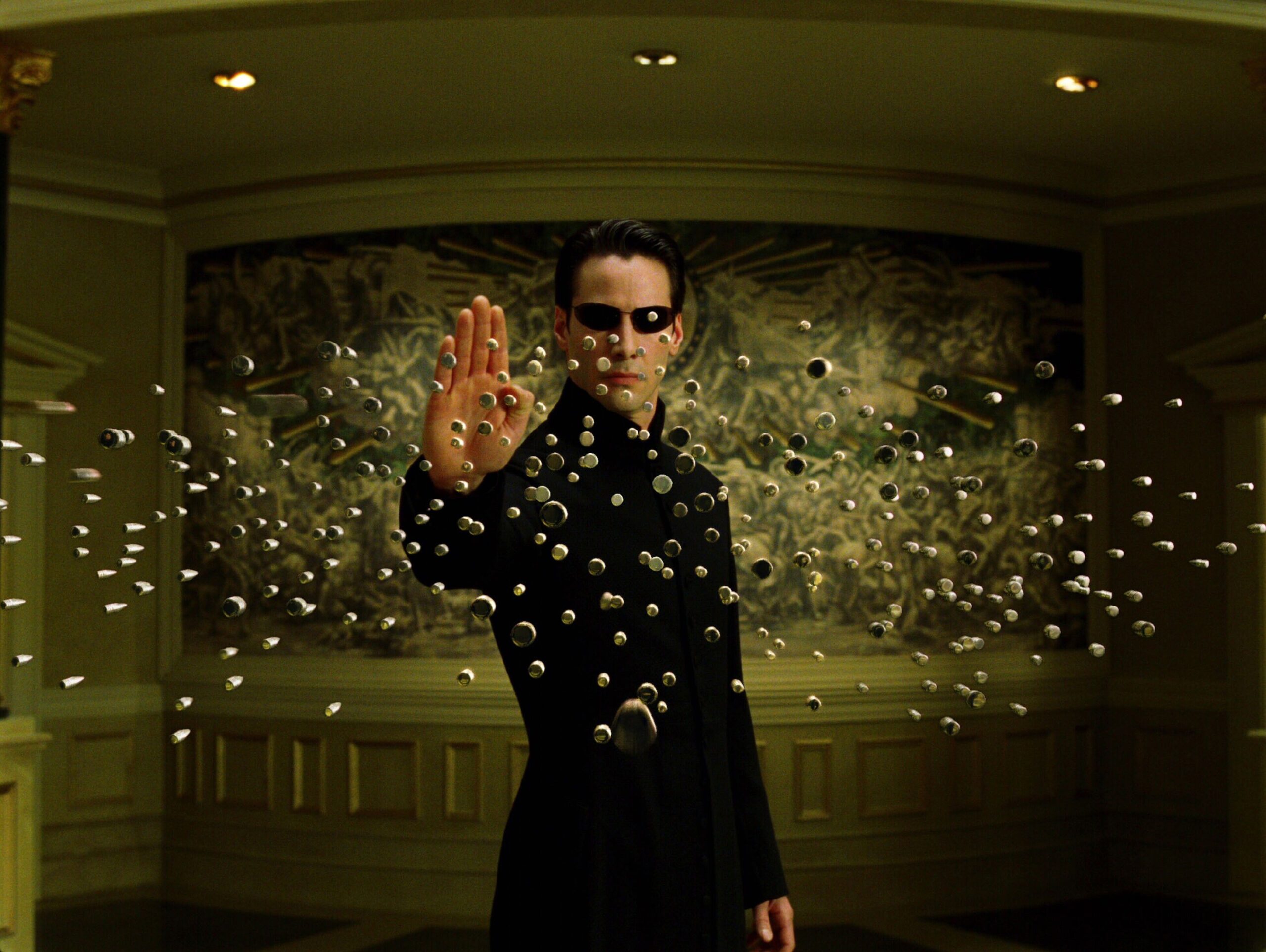 Keanu Reeves in "The Matrix Reloaded." A fifth ‘Matrix’ movie is in the works....