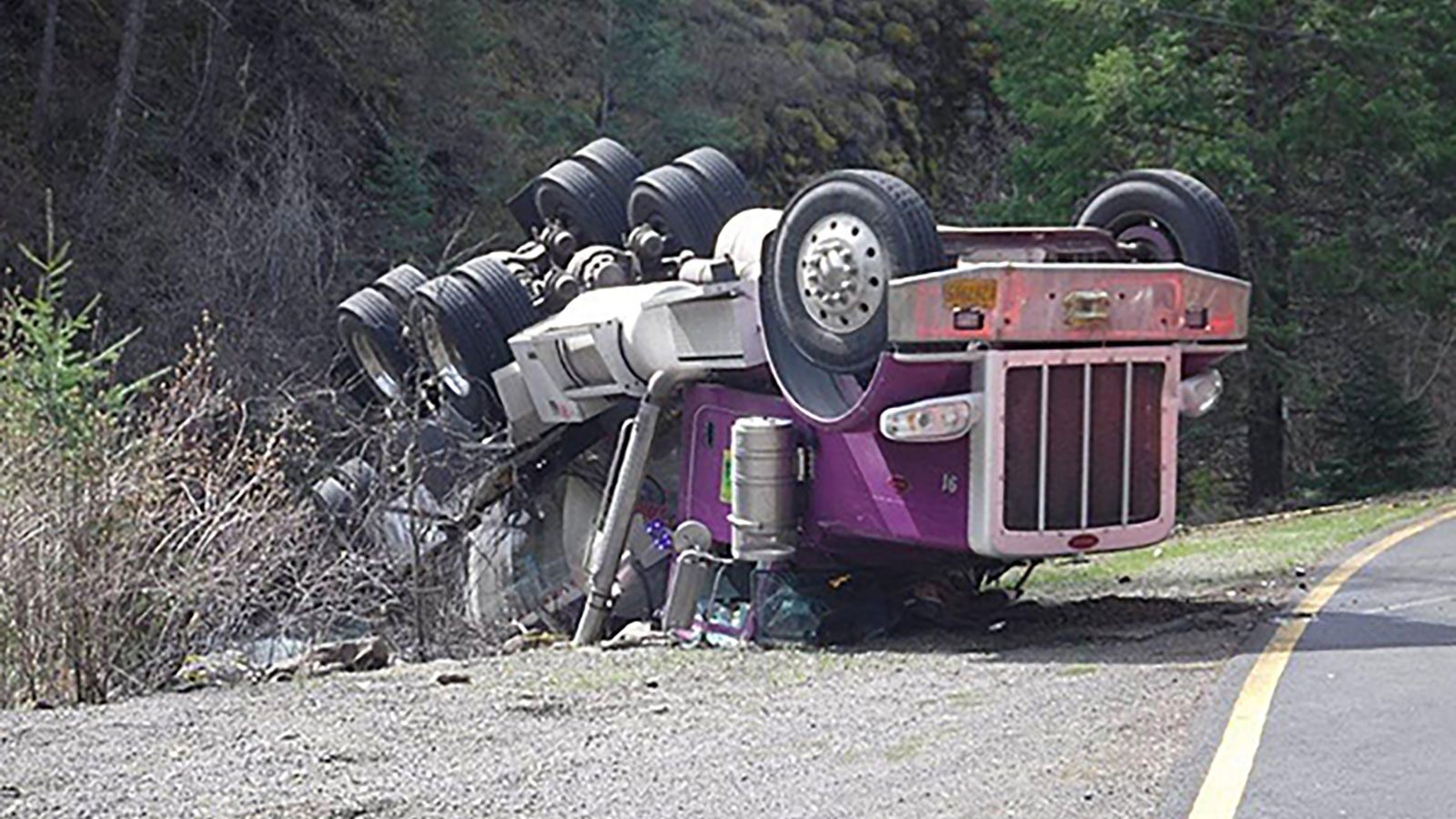 A tanker truck carrying fish was involved in an accident in northeast Oregon on March 29....
