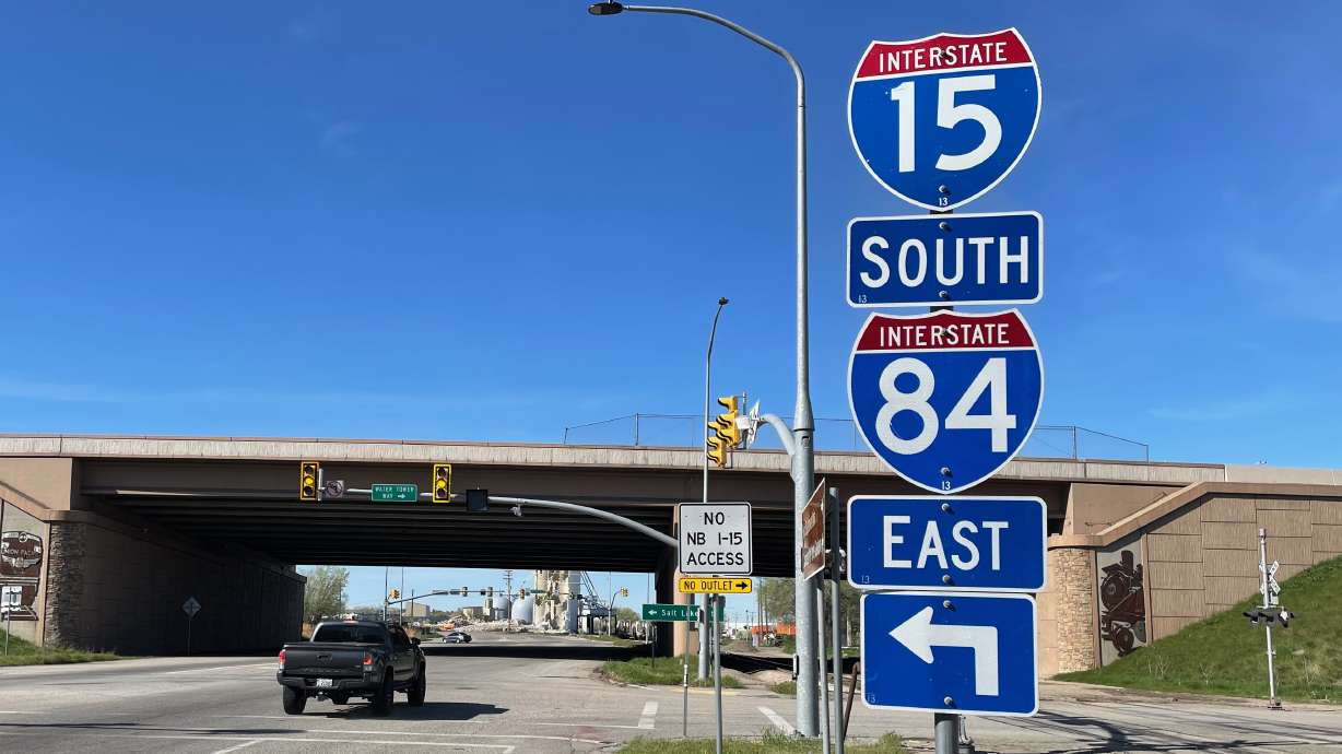 i-15 interchange signs...