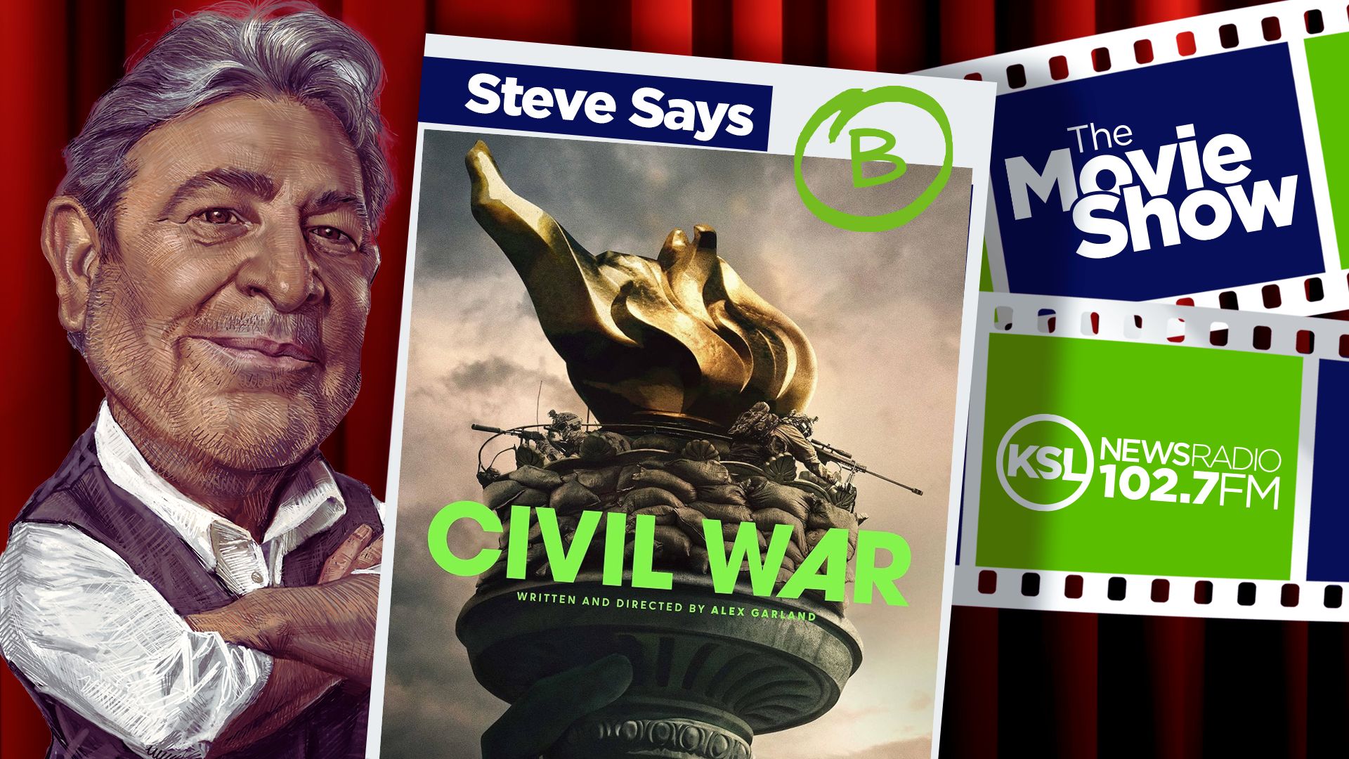 Steve Sales ranks "Civil War" as a B-grade movie. Powerful, but one bad dramatic flair ruins it....