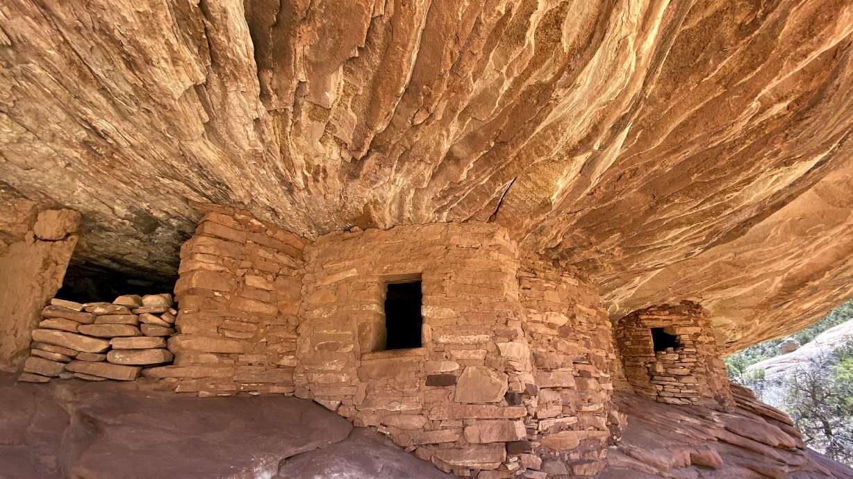 The House on Fire ruins at Bears Ears National Monument April 9, 2021....