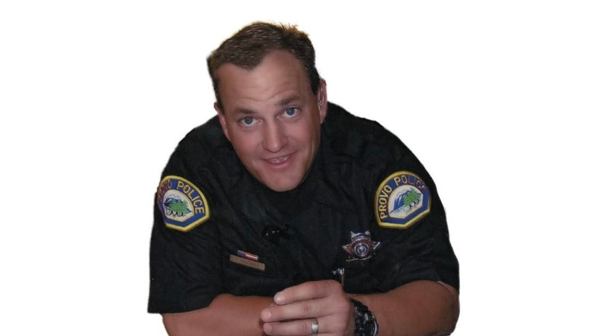 Officer Trenton Halladay pictured, he'll be added to the state's fallen officers memorial...