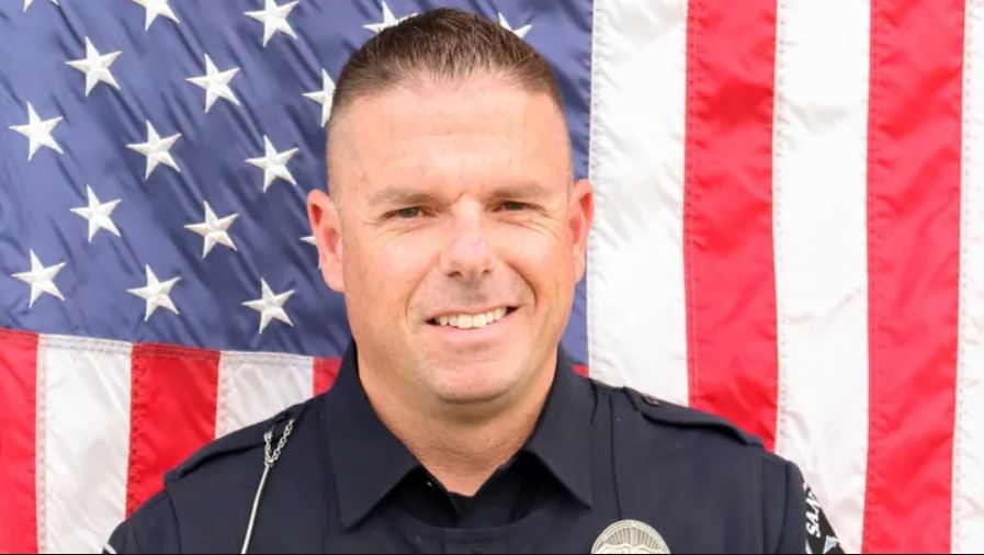 Image of Sgt. Billy Dean Hooser, an officer with the Santaquin Police Department that was killed in...