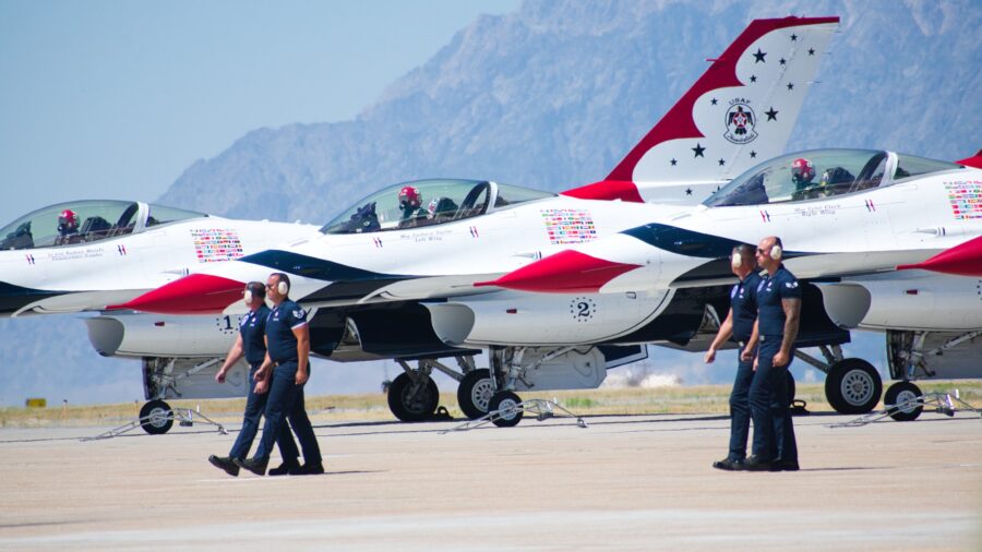 Fourth of July flyover departs from Hill Air Force Base